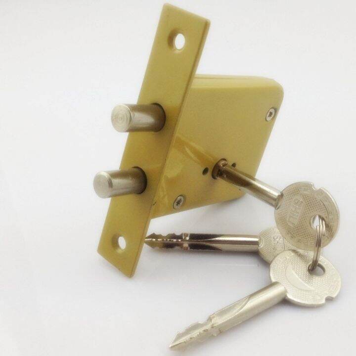 Deadbolt Invisible Locks Prevent Lock Picking Double Bar Invisible Mortise Tubewell Security
