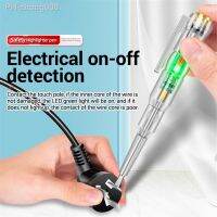 B12 24-250V Digital Tester Induced Probe Test Pen Sensor Flat-blade Screwdriver 3.5mm High-brightness Dual-color Lamp Bead