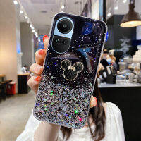 คลังสินค้าพร้อม KNOSMART เคสโทรศัพท์ TPU แบบน่มใหม่ล่าสุดมีลาย Bling พร้อม3D น่ารักมิกกี้เมาส์สำหรับ OPPO Reno10 10 Pro 10 Pro + 5G Reno8 T 4G 5G Reno8 Z 5G Reno8 5G Reno8 Pro 5G Reno7 Z 5G Reno7 5G Reno7 Pro 5G Reno6 6Z 6 Pro 5G Reno5 Pro 5G เคส Hp