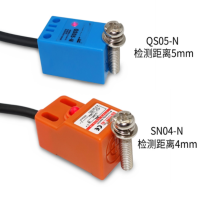 2Pcs Square Proximity Switch SN05-N Inductive Metal Inductive Photoelectric 5Mm SN04-N QS05-N SN08-N 8Mm