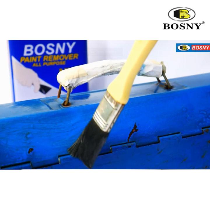 bosny-น้ำยาลอกสี-b228-ไม่ทำอันตรายต่อพื้นผิววัสดุ-ขนาด-3กิโลกรัม-เป็นน้ำยาลอกสีชนิด-เมทเธอรีนคลอไรด์-ไม่มีส่วนผสมของน้ำกรดโซเดียมไฮดร