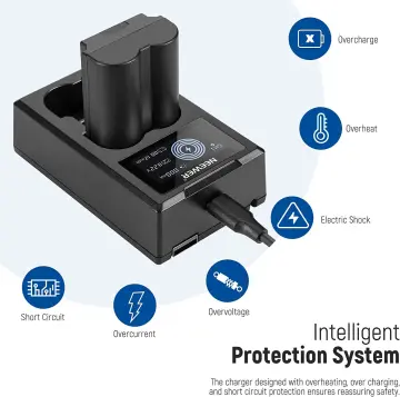 NEEWER 2-Pack NP-FW50 Replacement Battery Charger Set - NEEWER