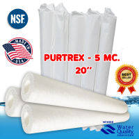 ไส้กรองน้ำ PURTREX 5 MC. ยาว 20 นิ้ว