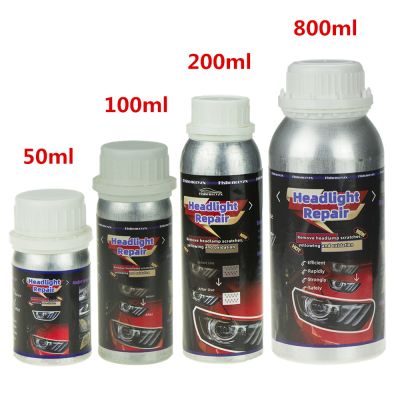 hot【DT】 800ml Headlights Polymer Headlight Chemical Repair Fluid Refurbishment Scratch Polishing