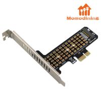 M.2 NVME ไปยัง PCIe4.0การ์ดตัวแปลงฮาร์ดดิสก์ X1รองรับการ์ดเชื่อมต่อการ์ดขยายอินเตอร์เฟซ X16 X8 X4สำหรับ M Key M.2 NVME SSD 2230/2242/2260/2280