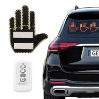 Car Accessories Finger Light With Remote Control Car Fun Interactive 4 Remote Control Light Light Gesture Car Remote Light With Finger Button Q6B4