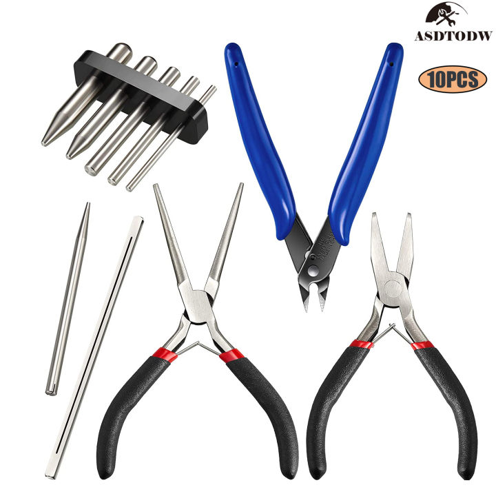 pliers-multi-functional-tools-10-pieces-metal-diy-model-tool-set-electrical-wire-cable-cutters-3d-metal-jigsaw-puzzles-assembly