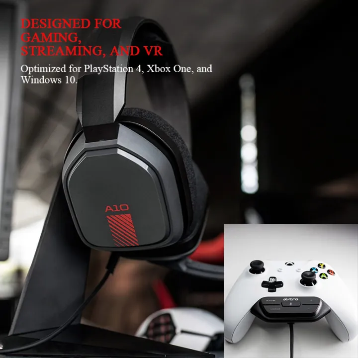 Original Logitech Astro A10 Wired Headphone Esports Headphoes with