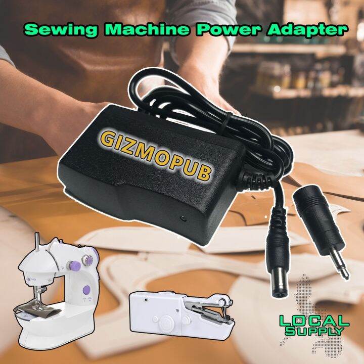 Portable Handheld Mini Electric Sewing Machine 6V Power Supply Adapter