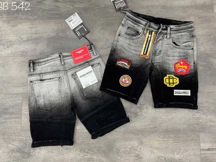 quần jean nam ngắn rách,quần bò ngố nam logo,quần short kaki jean ...