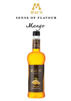 มาโค่ ไซรัป กลิ่นมะม่วง ขนาด 750 มล.(MACO Syrup Mango 750 ml.) รับฟรี หัวปั๊ม 1 อัน ทันที