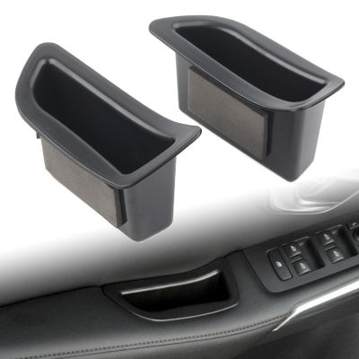 ABS Car Front Door Storage Box Organizer Container Holder 2Pcs For Volvo V40 2013 2014 2015 2016 2017 2018 Left Driver