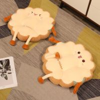 【CW】┅✕  Round Toast Cushion Cotton Core Decoration Car Soft Sofa