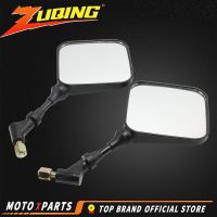 For Suzuki DR 200 350 650 DRZ 400 Motorcycle Plastics Rear View Mirror 2Pcs 10mm Enduro Motocross Pit Bike Rearview Accessories