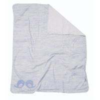 toTs - 190101 Classic Blue Double Sided Blanket ผ้าห่ม ลายนกน้อยสีฟ้า