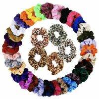 [High Quality] 20 Pcs Hair Scrunchies Velvet Elastic Hair Bands For Women Or Girls