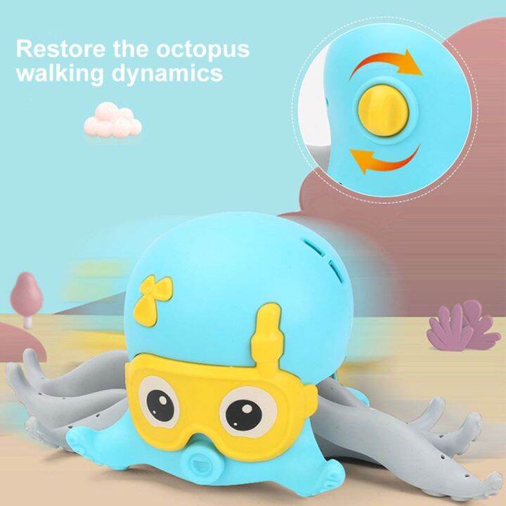 dyjjd-cute-animal-crawling-rope-pulled-classic-toys-baby-shower-toys-clockwork-toy-walking-toy-octopus-bath-toys