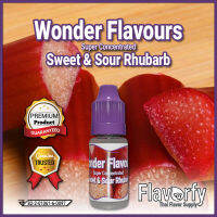 Wonder Flavours Sweet &amp; Sour Rhubarb SC - ผักรูบาร์บ(เข้มข้น) - กลิ่นผสมอาหาร - ผ่านการรับรองจาก อย. ประเทศไทย บรรจุและขายโดย Flavorfy กลิ่นผสมอาหารอเนกประสงค์ เหมาะสำหรับ ลูกอม, กัมมี่, น้ำผลไม้, เบเกอรี่, ไอศครีม, ของเหลวอื่่นๆ