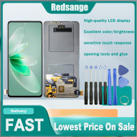 Redsange จอ LCD LCD 6.62นิ้วสำหรับ Vivo สัมผัสหน้าจอ LCD V27e หน้าจอดิจิตอลแทนการประกอบสำหรับ Vivo V27e แสดงผลบนหน้าจอ V2237