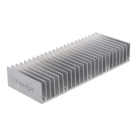 Fasdga Aluminum Heatsink Cooling Fin 150mmx60mmx25mm for Power Amplifier