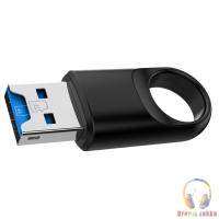 อะแดปเตอร์เมมโมรี่การ์ดแฟลชฮับความเร็วสูงการ์ดรีดเดอร์ USB หน่วยความจำ3.0สำหรับโน้ตบุคคอมพิวเตอร์ PC TF SD