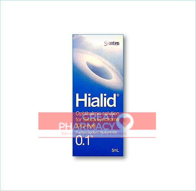 Hialid 0.1 Eye Drop Ophthalmic Solution 5ml Lazada