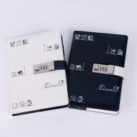 [Hagoya Stationery Stor] A5 Diary With Lock Planner Refill Journal Traveler Agenda Password Book
