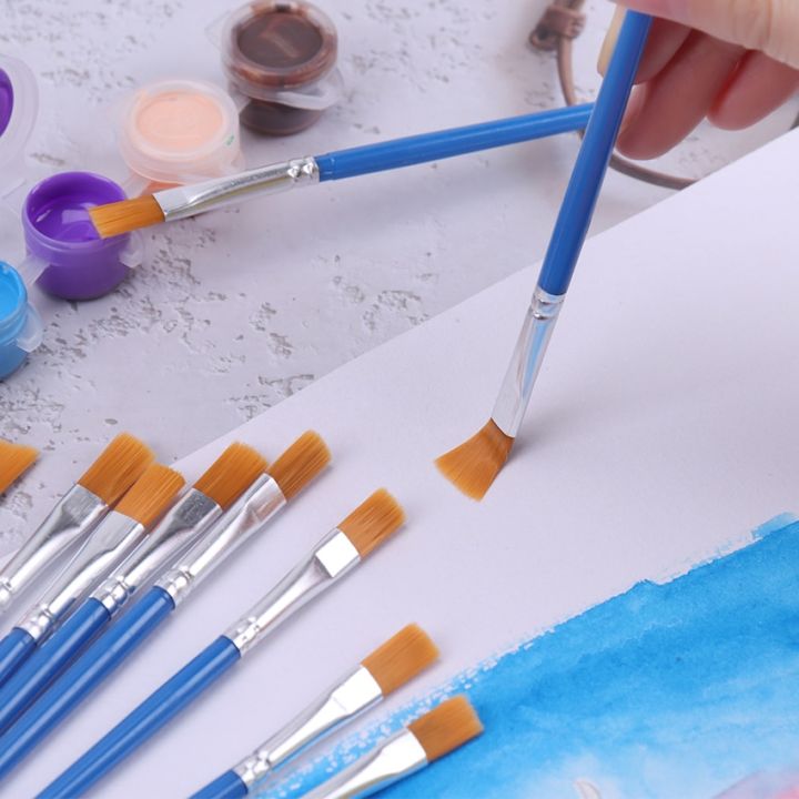 20pcs-artist-paint-brush-set-high-quality-nylon-hair-blue-handle-watercolor-oil-brush-painting-art-supplies-artificial-flowers-plants
