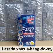 Viên Uống Dầu cá Omega-3 DHA EPA Orihiro Nhật Bản 180 Viên bổ sung Omega 3
