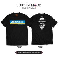 T-SHIRT226 เสื้อยืดลาย SPOON SPORTS สุดคูล... Made in Thailand คุณภาพเยี่ยม