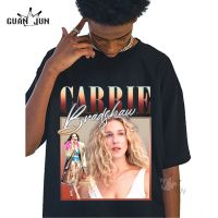 Street shirtCARRIE BRADSHAW Homage เสื้อยืดสำหรับเพศและเมืองแฟนผู้หญิงผู้ชาย Unisex Tees สาว Power ของขวัญขนาดใหญ่เสื้อ T 90S เสื้อ