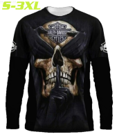 Motorcycles 2023 Harley-davidson Xzx180305 3d Hot Long Sleeve for Men/women Clothes Racing Cycling18 trendy