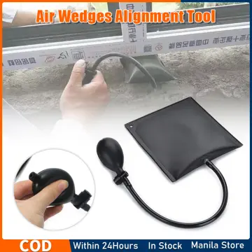 Auto Air Pump Wedge Alignment Tool Car Inflatable Shim Auto Entry