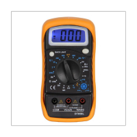 1Set Digital Multimeter DC/AC Voltmeter Electric Tester Ohmmeter with Diode and Continuity Detector