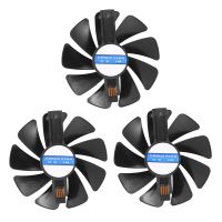 3pcs 95mm CF1015H12D DC12V Video Card Cooler Cooling Fan Replace for Sapphire NITRO RX480 8G RX 470 4G GDDR5 RX570