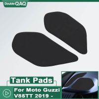 2019 - New Motorcycle side fuel tank pad for Moto Guzzi V85TT V 85 TT Tank Pads Protector Stickers Knee Grip Traction Pad v85tt