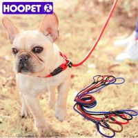 HOOPET Pet Products Golden Teddy Dog Traction Rope Chain Large Dog Collar P Dog Leash Comfortable Nylon Material 5Colors Leashes