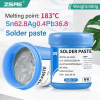 hk♟▣  Tin Soldering Paste with Accessories and Syringe PCB  BGA Cellphone Repairing 500G