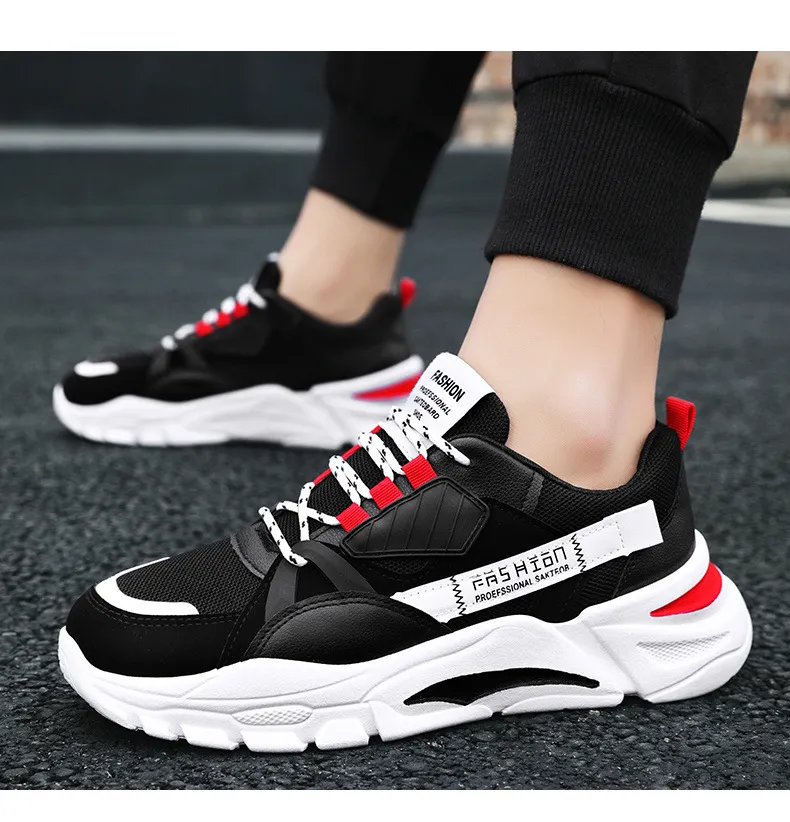 korean original legit sports running shoes 2022 new black casual shoes  fashion all-match shoes rubber soft bottom non-slip wear-resistant mesh  breathable not smelly feet safety shoes sapatos pang lalaki for outdoor  travel |