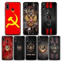 ฟิลิปเดอร์ช็อปเคสโทรศัพท์สำหรับ Huawei Y6 Y9 Y5p Y6p Y8s Y8p Y9a Y7a Mate 10 20 40 Pro RS ปลอกซิลิโคนวินเทจ USSR CCCP