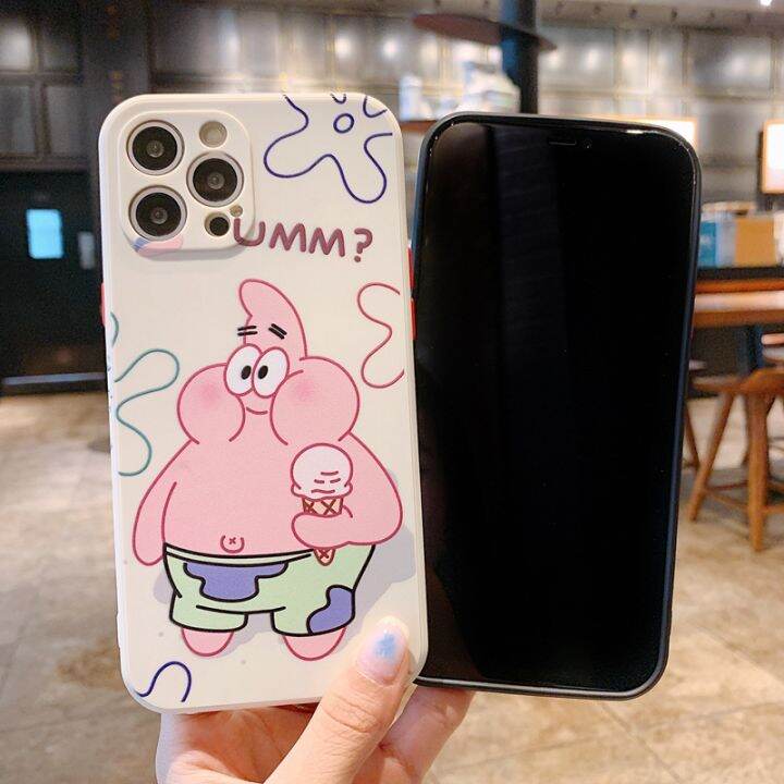 spongebob-amp-patrickstar-redmi-10-9t-9a-9c-9-note-10-9-8-pro-9t-xiaomi-poco-m3-pro-x3-nfc-mi-11-lite-10t-pro-side-stripe-casing-anime-silicone-soft-cover