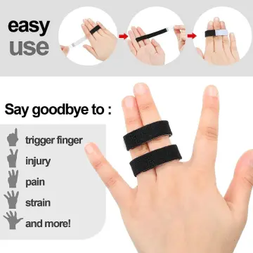  Omeer 5 Pack Buddy Tape Finger Straps With Padded No