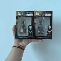 ฟิกเกอร์แอคชั่นสยองขวัญเห็น Billy Figure พวงกุญแจภาพยนตร์จี้ของเล่นโมเดลตุ๊กตาของขวัญคริสต์มาสวันฮาโลวีนสร้างสรรค์นำเสนอ5ซม.