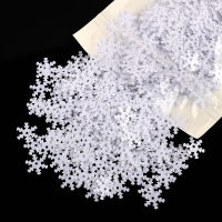 20 gbag new 8mm13mm Christmas decoration snowflake indoor scene layout simulation snowflake DIY pendant