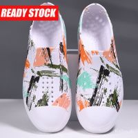 2023 Fashion Printed Outdoor Beach Sandals Breathable Couple Hole Shoes Comfort Soft Bottom Non-slip Garden Shoes 1508 9YGATH