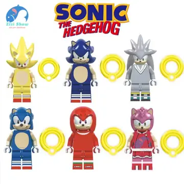 Lego Sonic Hedgehog Minifigures  Sonic Hedgehog Lego Figure - Mini Action  Figures - Aliexpress