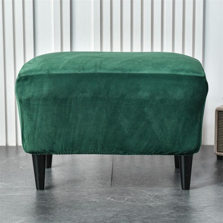 hot-dt-soft-footrest-cover-stretch-dustproof-footstool-covers-rectangular-couch-footstool-slipcover-protection