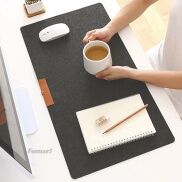 Tấm Lót Chuột Máy Tính Bằng Vải Nỉ Mềm Màu Đen Tiện Dụng Cho Văn Phòng Nhà