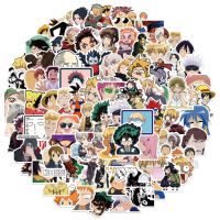 hotx【DT】 50/100pcs Cartoon Anime Mixed Sticker Graffiti/Volleyball Junior/Zero Two/Guitar Skateboard Wholesale