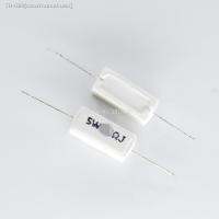 ☢▬﹍ 5PCS 5W 5 Cement Resistor Power Resistance 0.1 10K 0.1R 0.5R 1R 10R 100R 0.22 0.33 0.5 1 2 5 8 10 15 20 25 30 100 1K 10K ohm